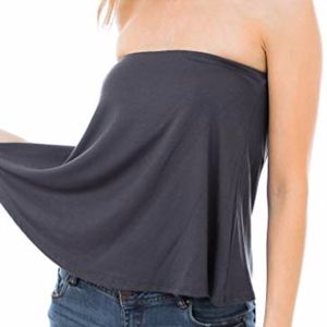 Strapless top